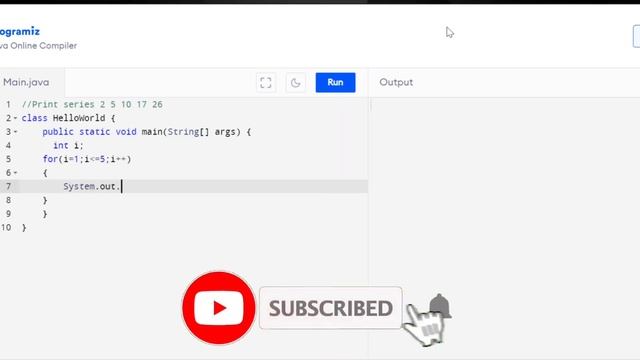 print series 2 5 10 17 26 ||java||saralprogramming ||java program ||#17 смотреть онлайн