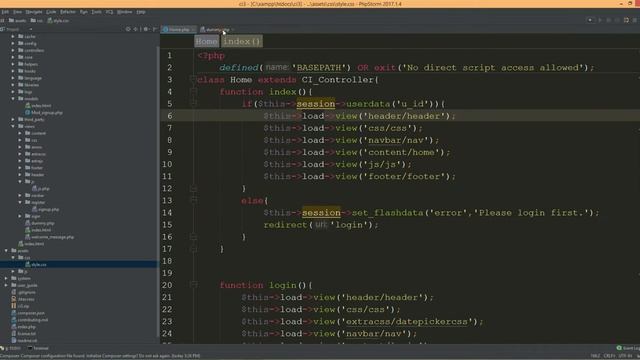 Adding theme in our system in Codeigniter | add theme in ci | add bootstrap theme in Codeigniter смотреть онлайн