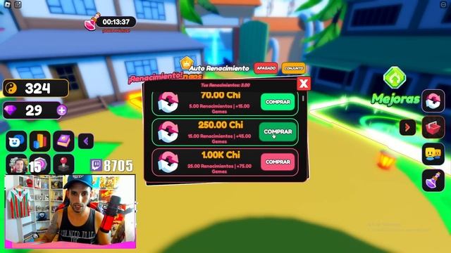 NUEVO JUEGO de ANIME STAR SIMULATOR roblox смотреть онлайн