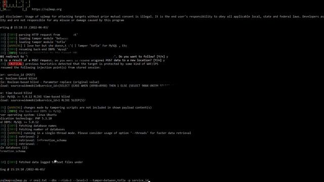 [Boolean And Time SQLI] SQLMAP Bypass Cloudflare WAF - Database Takeover