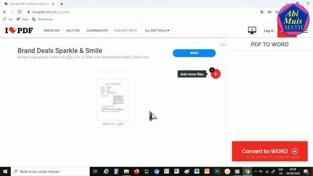 cara mudah merubah pdf ke word di laptop/pc tanpa instal aplikasi bisa di edit, pdf to word смотреть онлайн