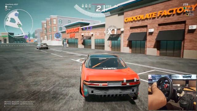 OverDrift Festival | First Drive and Exploring the City game | Logitech G29 Gameplay #1 смотреть онлайн