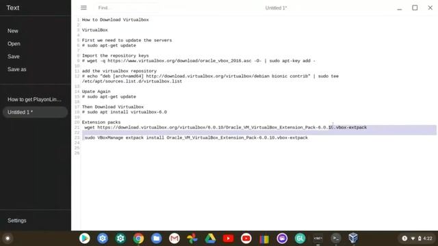 How to Download VirtualBox on your Chromebook смотреть онлайн
