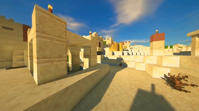 Time at a desert village- Minecraft Java смотреть онлайн