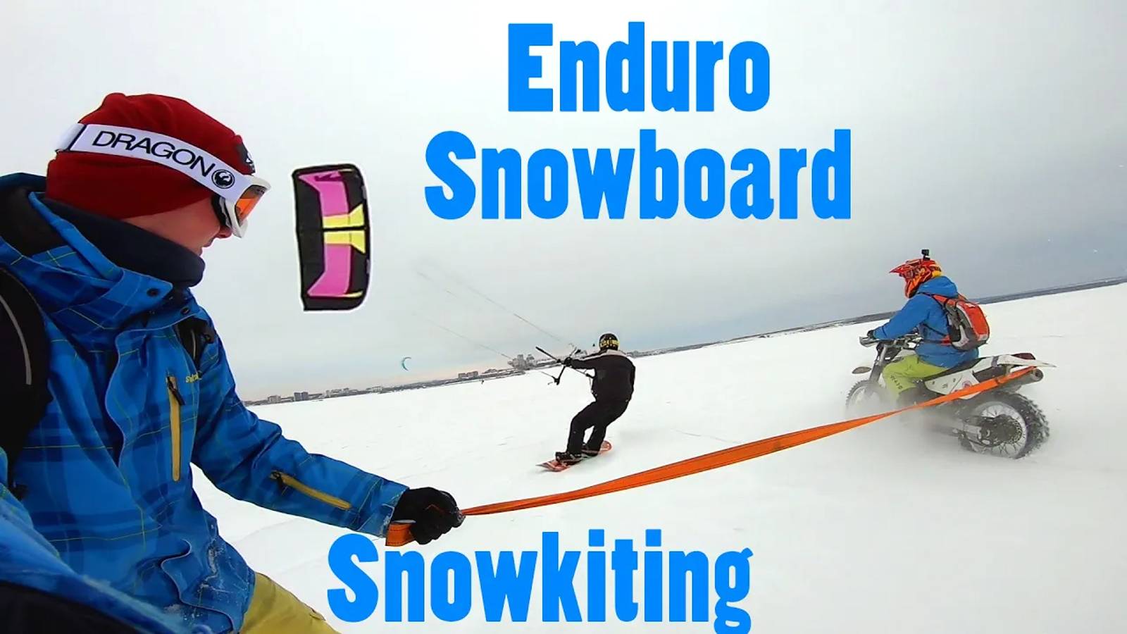 Эндуро + сноубординг + сноукайтинг смотреть онлайн