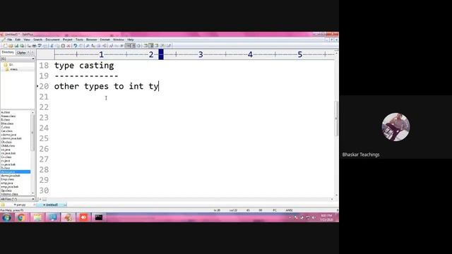 Python class-3 | "str" datatype | Base conversions | Type Casting in python | смотреть онлайн