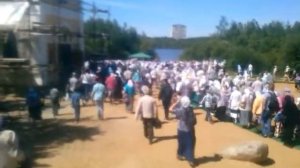 Косино. Кресный ход на Святое озеро 3 июля 2015год
