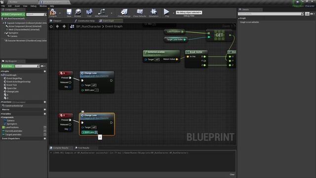 Part 4: Switching lanes - Endless Runner Game Tutorial - Unreal Engine смотреть онлайн