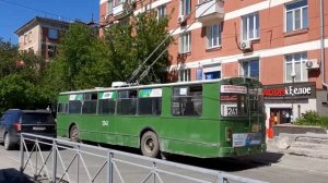 Проект «Троллейбусы Новосибирска» Под Музыку Маши-Старый Троллейбус
