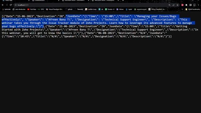 Webinar JSON смотреть онлайн