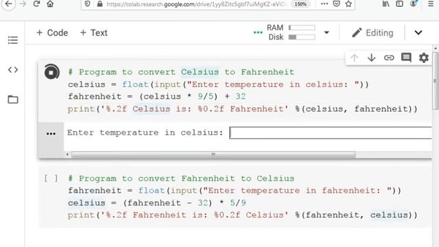 Celcius to farenheit python code & fahrenheit to celsius python смотреть онлайн
