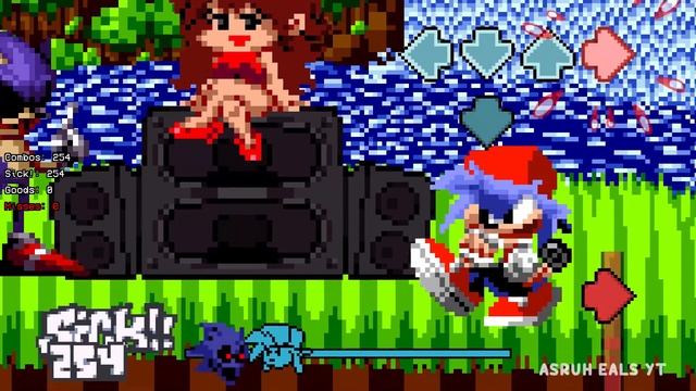Friday Night Funkin' VS You Can't RUN VS RUN Remix Cover VS SONIC EXE (FNF MOD/HARD) смотреть онлайн
