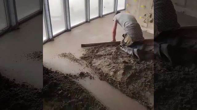 Ремонт квартиры в новостройке (стяжка пола) смотреть онлайн