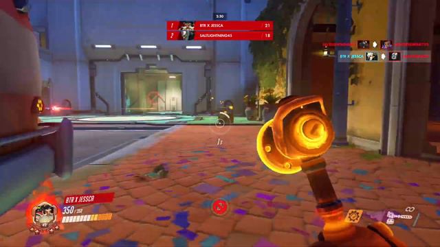 Overwatch FFA Hero Gauntlet Win!!!! смотреть онлайн