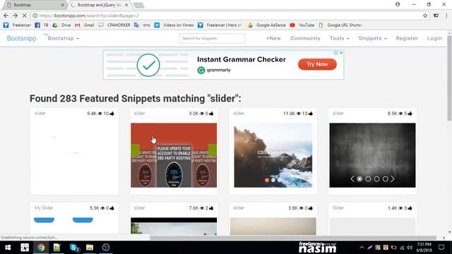 Bootstrap Bangla Tutorial bootstrap footer design 1 Part 14 Freelancer Nasim смотреть онлайн