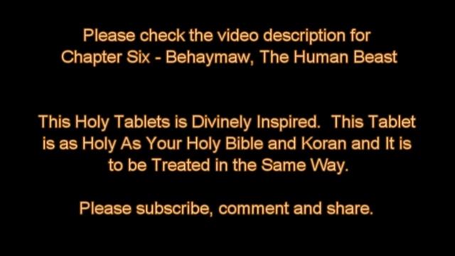 Holy Tablets: Chapter Six - Behaymaw, The Human Beast смотреть онлайн