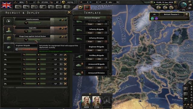 Hearts of Iron IV - Modern Day Mod - Farage Britain #4 смотреть онлайн