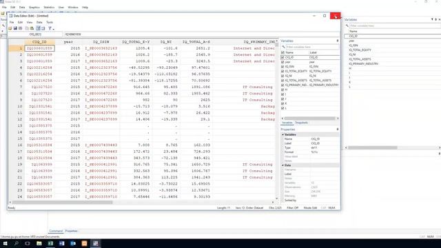 Stata: Importing data from an Excel spreadsheet to Stata смотреть онлайн