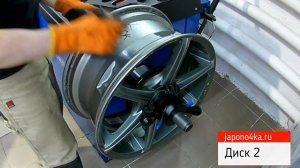 Проверка на балансировочном станке дисков Bim Zeit 17"