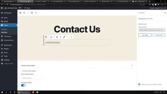 Settings Page Overview - Configuring uSchema Plugin смотреть онлайн