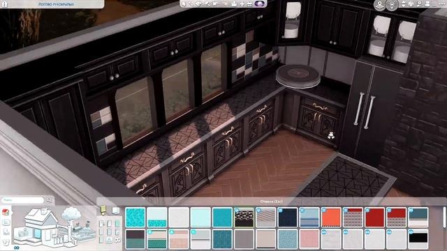 Современный готический особняк | The Sims 4 | Симс 4 Строительство | NoCC
