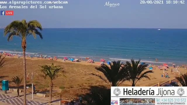 Webcam Arenales del Sol, Elche - Alicante смотреть онлайн