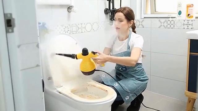 Качественный ручной пароочиститель, Парогенератор для уборки без химии, Пароочиститель с насадками смотреть онлайн