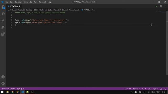 Input Statments and Making A survey | #002 | Python Tutorials смотреть онлайн