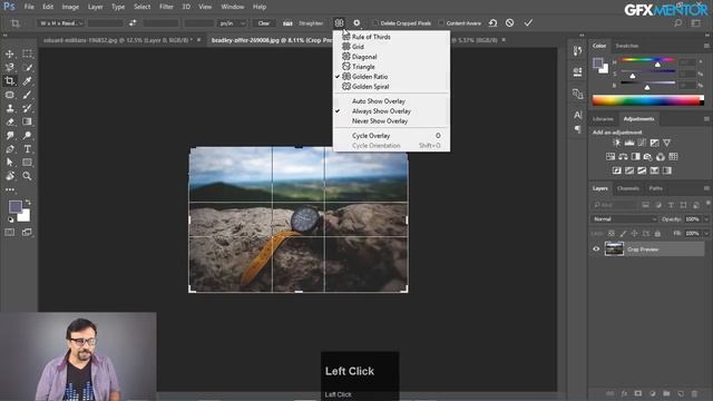 Crop Tool - Adobe Photoshop for Beginners - Class 4 - Urdu / Hindi смотреть онлайн