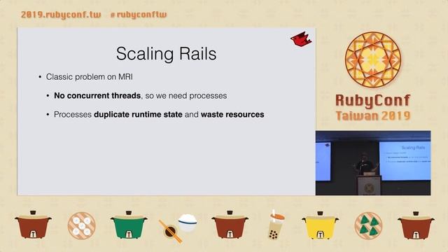RubyConf Taiwan 2019 - Scalable Applications with JRuby by Charles Oliver Nutter смотреть онлайн