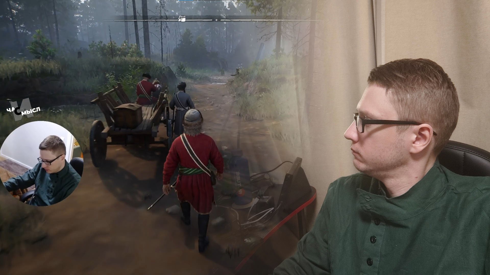 Игра Смута - прохождение 5. Деньги для ополчения, медведи и клад в пещере смотреть онлайн