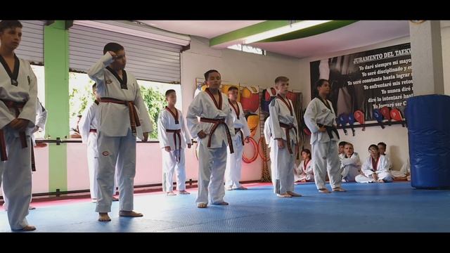 Examen cintas negras Taekwondo y evaluación para cambio de Poom o Dan смотреть онлайн