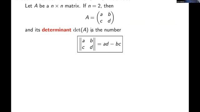 Linear Algebra, Lecture 8, 2021 смотреть онлайн