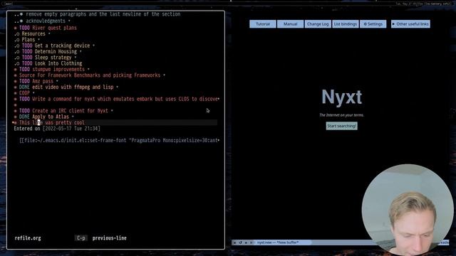 My Emacs Workflow - As a Software Engineer and Student смотреть онлайн