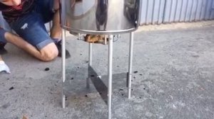 Вертикальный мангал Спутник