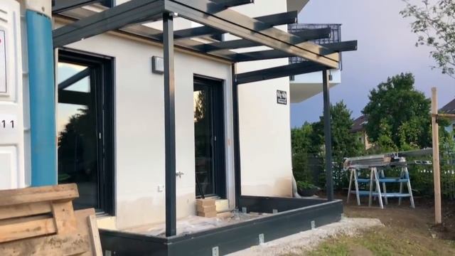 ГЕРМАНИЯ. Строительство ТЕРРАСЫ смотреть онлайн