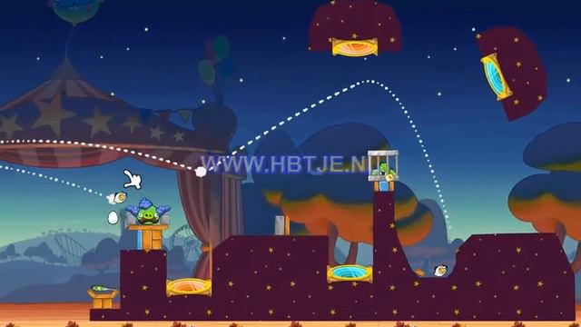 Angry Birds Seasons Abra ca bacon 2-6 3 stars смотреть онлайн
