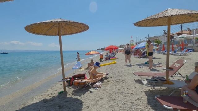 Best Places in Halkidiki Greece | Walking tour of the peninsula | Video guide 4k смотреть онлайн