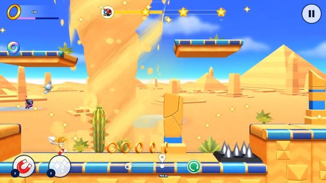 Sonic Runners Adventure (Android): Stage 14 (The Oasis) - Tails смотреть онлайн