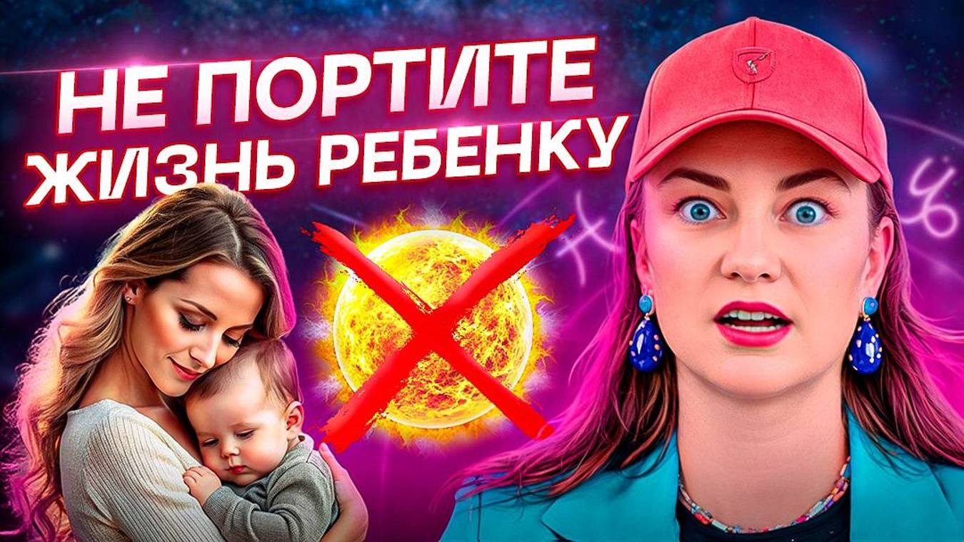 Должна знать каждая мама! Солнце вашего ребенка | Обучение АСТРОЛОГИИ смотреть онлайн