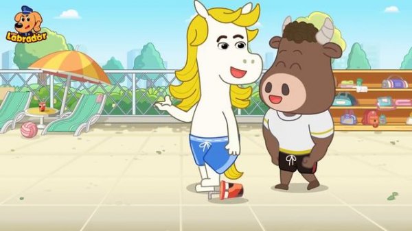 Someone Hit My Car | Safety Cartoon | Car Safety Tips | Kids Cartoon | Sheriff Labrador