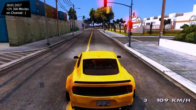 2015 Ford Mustang GT Premium HPE750 Boss - GTA San Andreas 1440p / 2,7K 60FPS _REVIEW смотреть онлайн