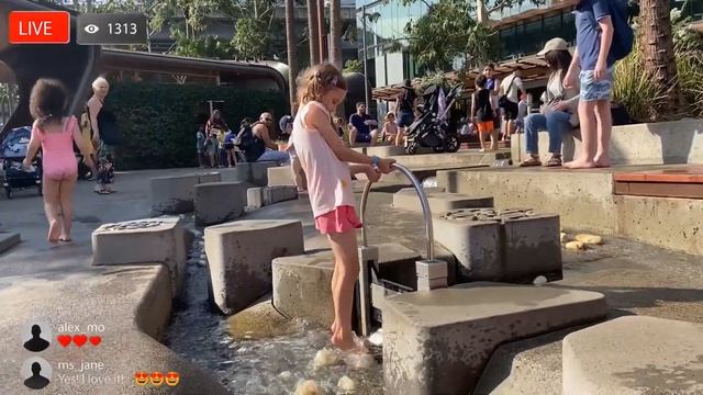 Kids Water Park | Outdoor Playground | Water Fun | Milana | Милана | Водная площадка смотреть онлайн