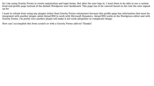 Wordpress: How to create front-end (editable) Wordpress user profile pages? смотреть онлайн