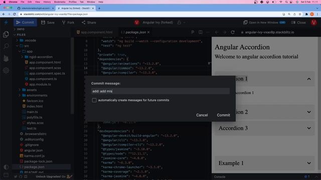 #11. Angular Accordion - Menambahkan Accordion Ke Github Dan Stackblitz смотреть онлайн