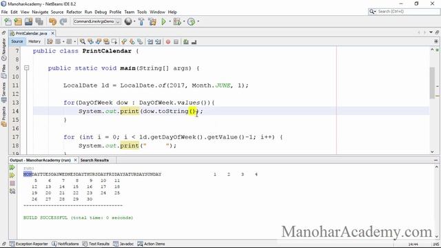 Java LocalDate in action (manohar academy) смотреть онлайн
