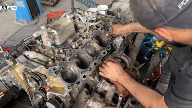 Maserati, GranTurismo engine repair смотреть онлайн