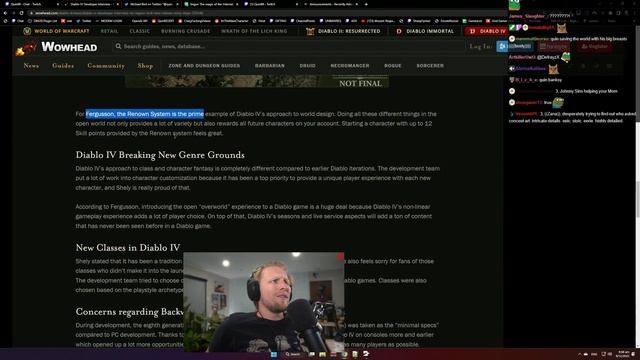 "They're trying to make Diablo something it's not.." - Quin Reacts to Diablo 4 Developer Interview смотреть онлайн