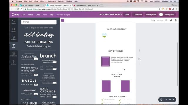 Canva Website Mockup or Layout Tutorial (FREE Templates) смотреть онлайн