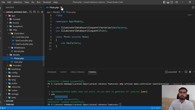 Laravel Tip | Create Controller with Type Hinted Model | Create Controller with Form Requests смотреть онлайн